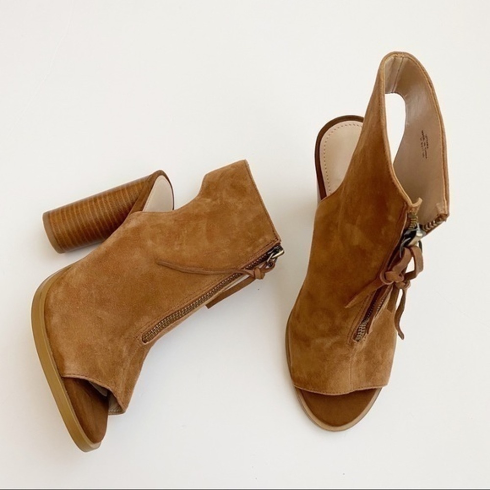 French connection Uttara open toe suede sandals